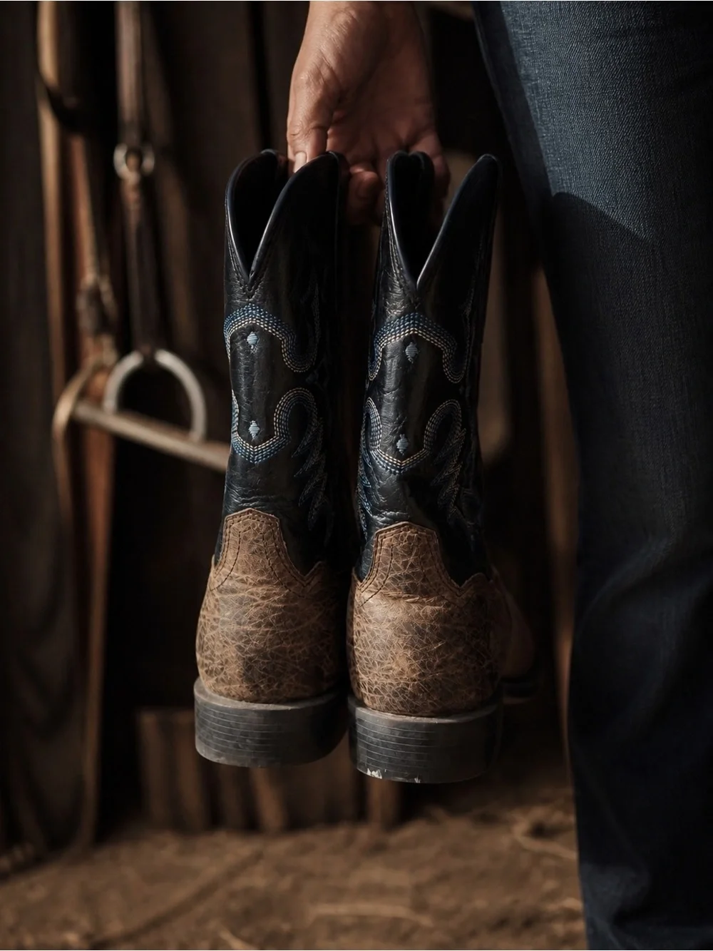 Ariat Youth Western Cowboy Boots – Size 5.5